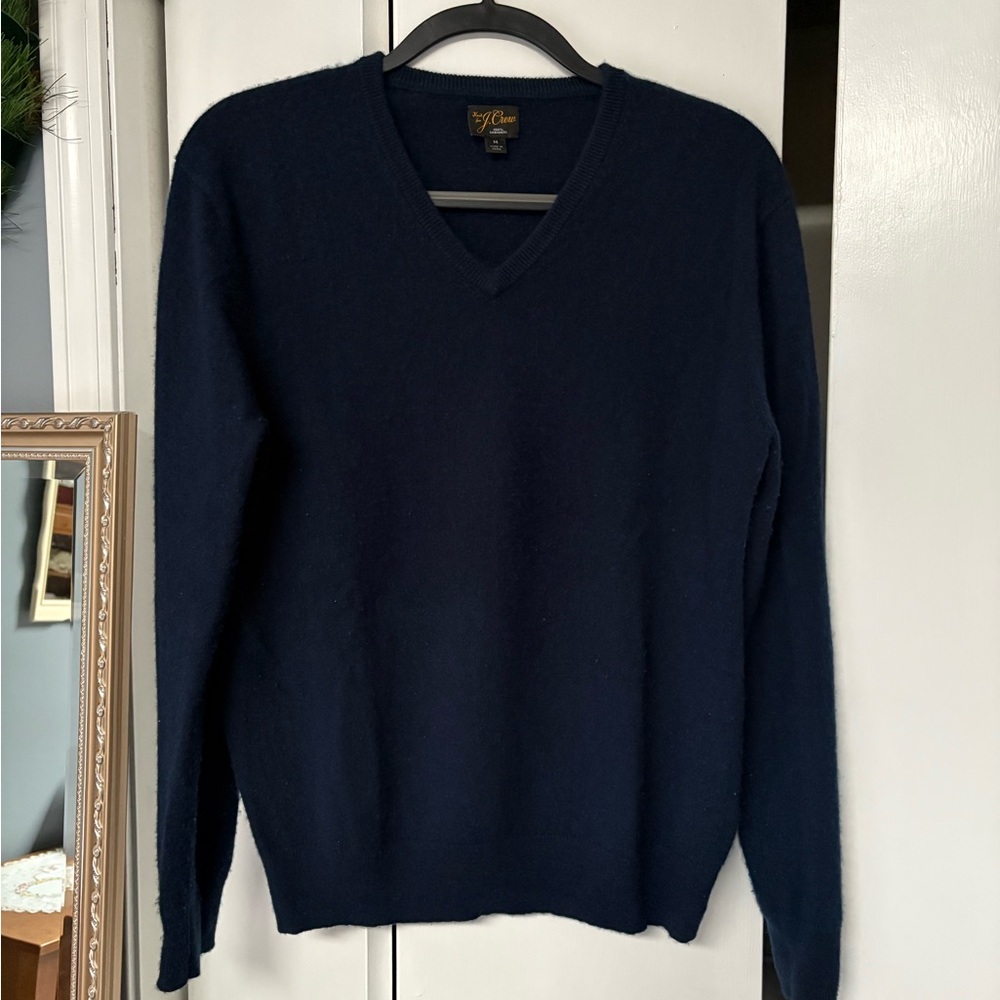J. Crew Cashmere V-Neck Sweater